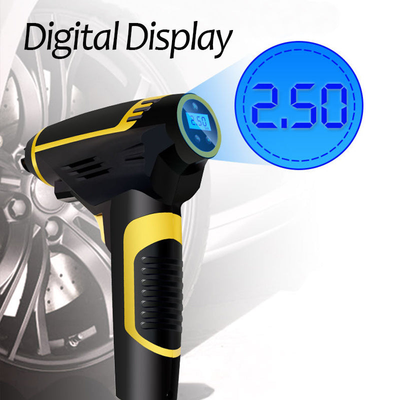 Automatic Portable Handheld Digital LED Smart Car Air Compressor